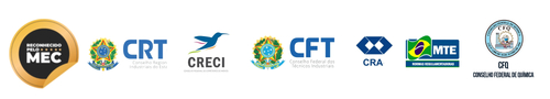 Selos MEC, CRT, CRECI, CFT, CRA, MTE e CFQ